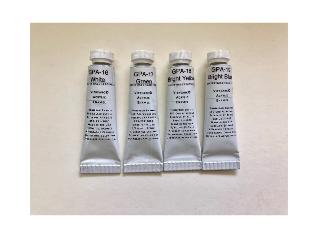 Glass Painting Acrylic Enamels Thompson Enamel