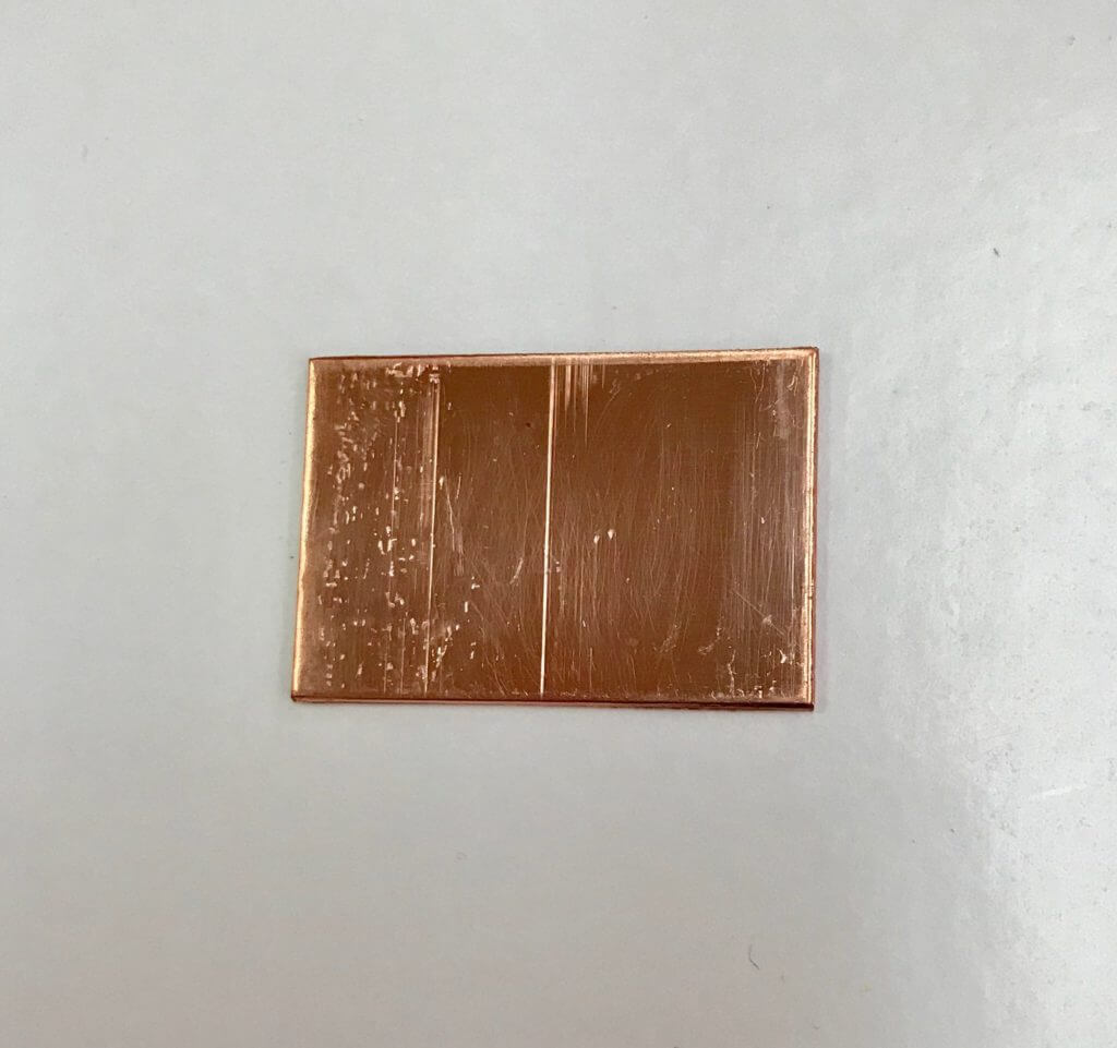 Stamped Copper Rectangles – Thompson Enamel